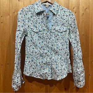 Floral Western Shirt